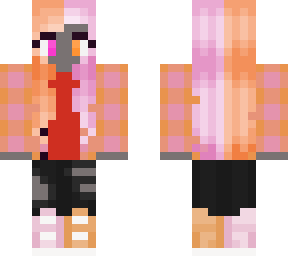 orange n pink pastel