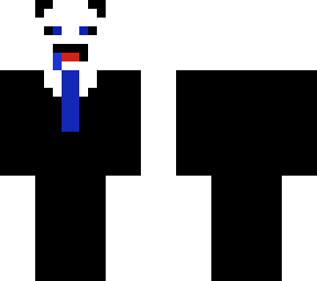 panda anzug