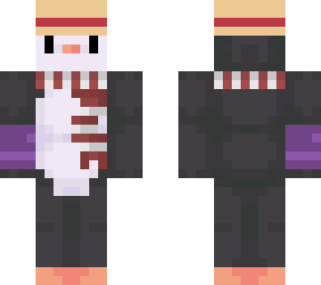penguin w/hat + wristband + scarf
