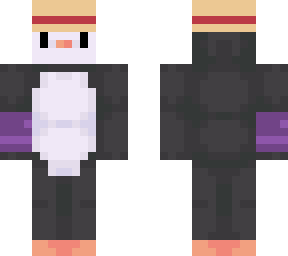 penguin w/hat + wristband