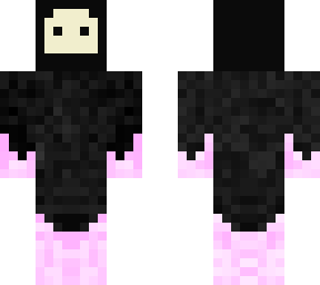pink and black