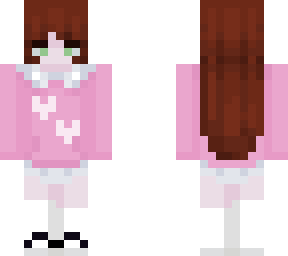 pink and white!