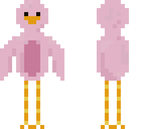 pink bird