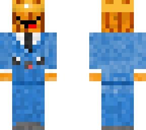 pumpkeen in a suit