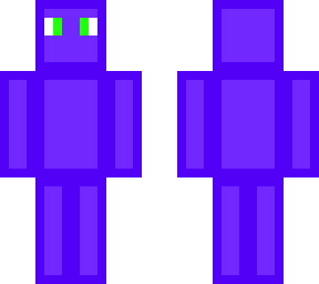 purple and probably pink guy