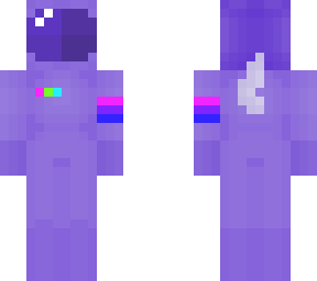 purple astronaut (edit not mine)