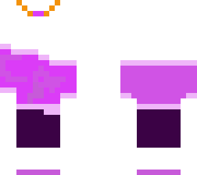 purple clothes with a crown