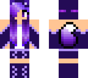 purple girl