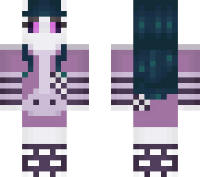 purple themed demon