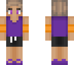 purpled beach skin
