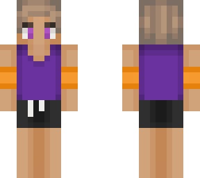 purpled beach skin