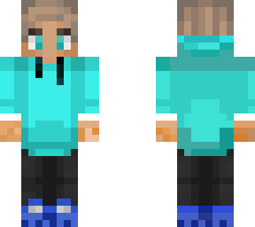 purpled but cyan