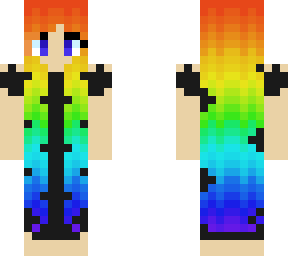 rainbow hair gril