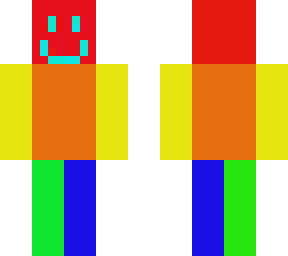 rainbow noob man