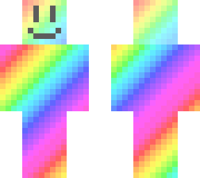 rainbow person! aka my character