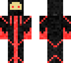red & black