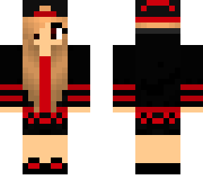 red emo chick
