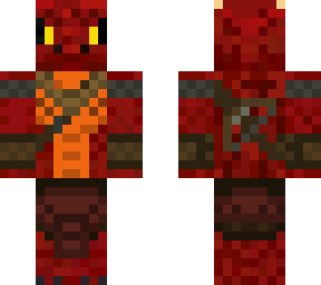 red lizard skin
