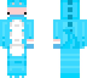 skin para nacho cerdo dinosaurio