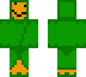 smiling pumpkin man wearing a robe