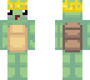 turtle with a crown