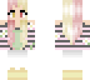two haired girl