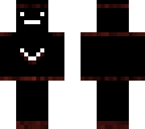 black, white, red