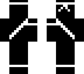 black and white ninja