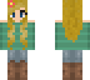 blonde lady