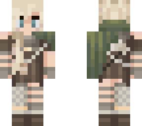 blonde medieval forest elf