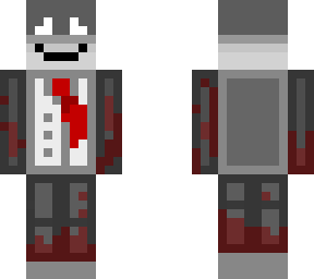 bloody white corpse