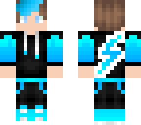 blue hair boy