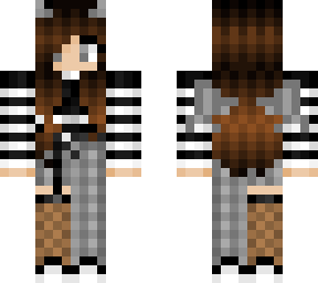 brown hair aesthetic