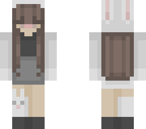 bunny hat and jacket
