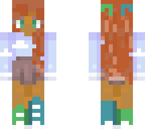 cloud girl except not