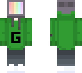 dark green hoodie pc head edited