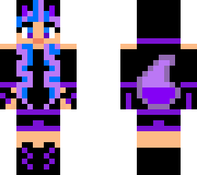 dark hybird wolf girl