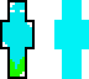 dripping blue