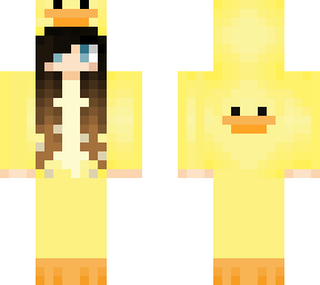 duck girl brown hair classic
