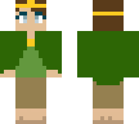 elven moss child costume thing