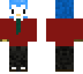 formal baby penguin