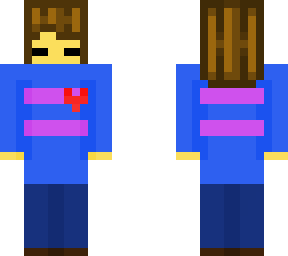 frisk (eyes shut)