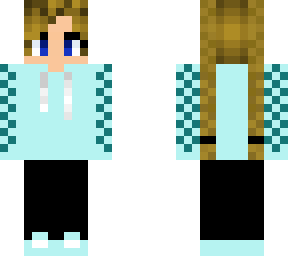 girl with checkered jacket