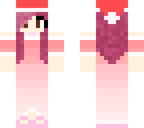girl with santa hat and white gloves # 7
