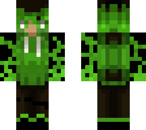 glowing green magma