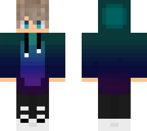 gradient blonde hoodie redone and improved