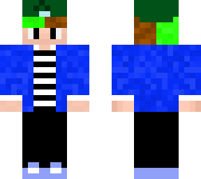 guy with green hair and blue jacket (fixed)