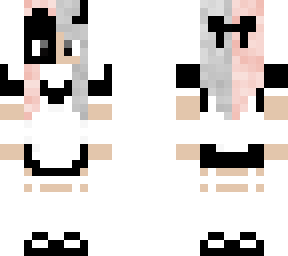 half and half maid outfit