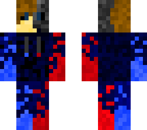 half mechanical fire ice cool boy