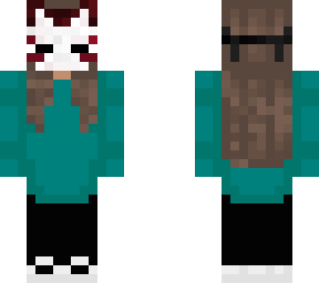 kabuki mask girl!
